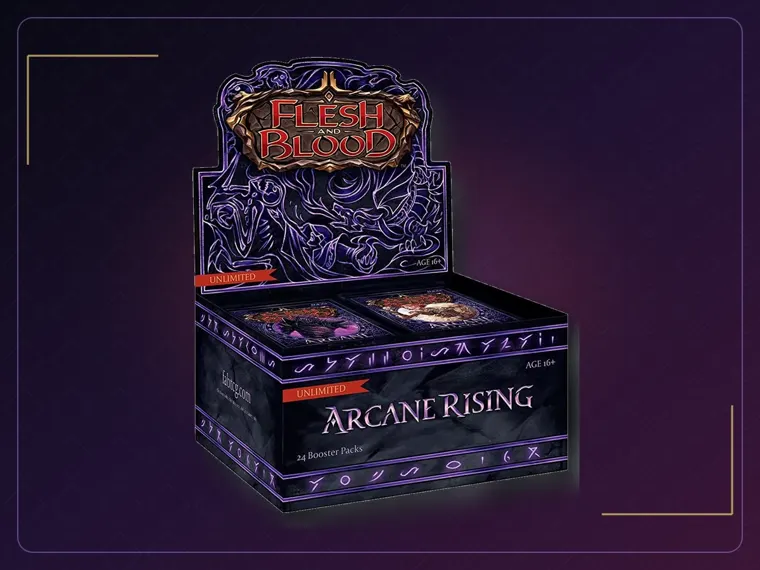 Flesh & Blood Arcane Rising Unlimited Booster Display 24 Booster Packs