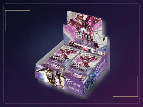 Gundam Card Game Booster Box - Steel Requiem (GD03) (Japanese) - 24 Packs