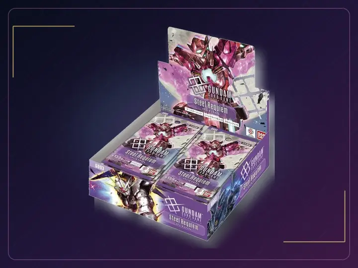 Gundam Card Game Booster Box - Steel Requiem (GD03) (Japanese) - 24 Packs