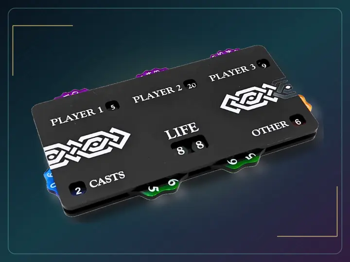 Futhark Commander Life Tracker for MTG - Accessory for MTG Commander EDH