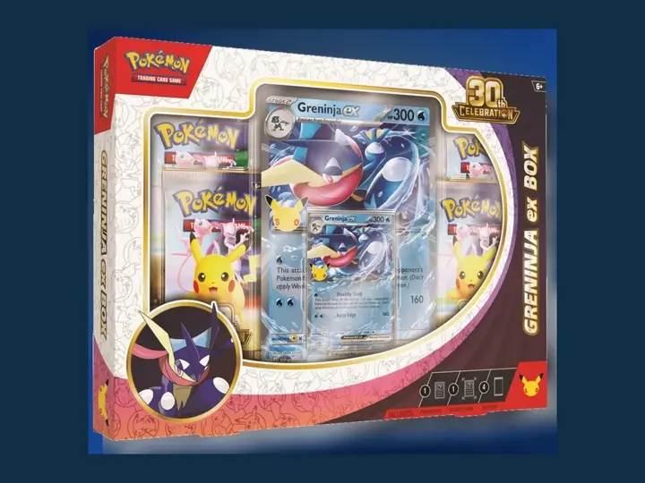 Pokemon TCG: 30th Celebration Pokémon ex Box