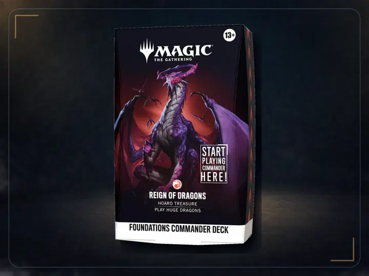 Magic: The Gathering Foundations Commander — Reign of Dragons