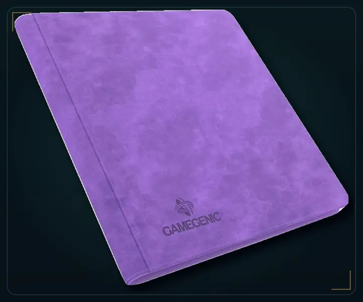 Gamegenic Zip-Up Album 24-Pocket — Purple