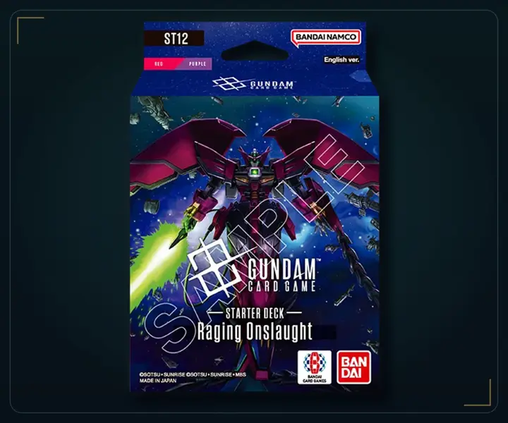 Gundam Raging Onslaught ST12 — English Starter Deck