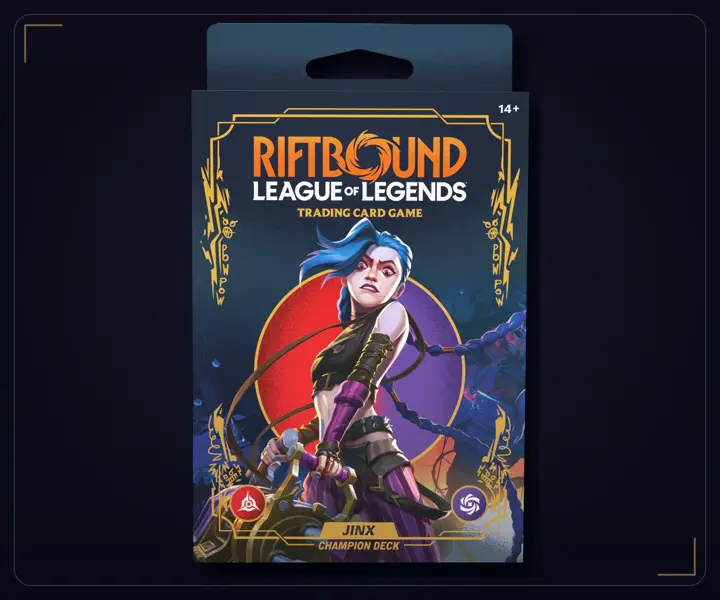 Riftbound Origins Jinx Champion Deck