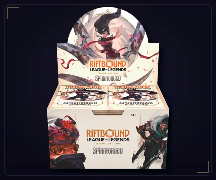 Riftbound Spiritforged Booster Display — 24 packs