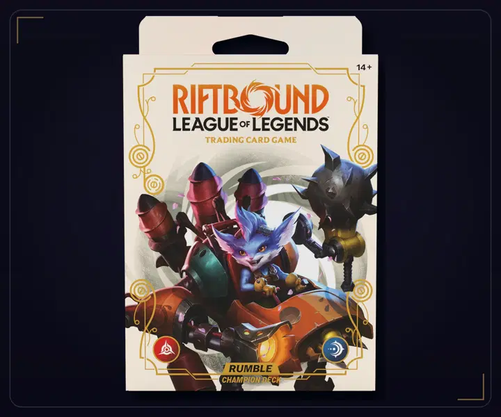 Riftbound Spiritforged Rumble Champion Deck