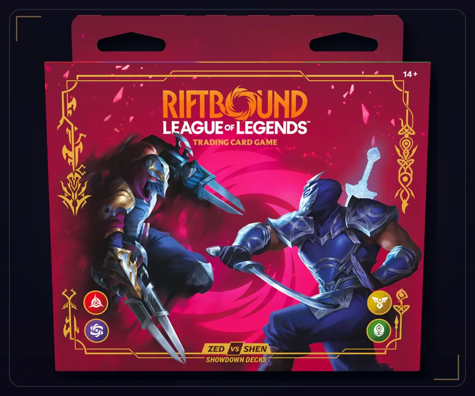 Riftbound Vendetta: Zed vs Shen Showdown Decks
