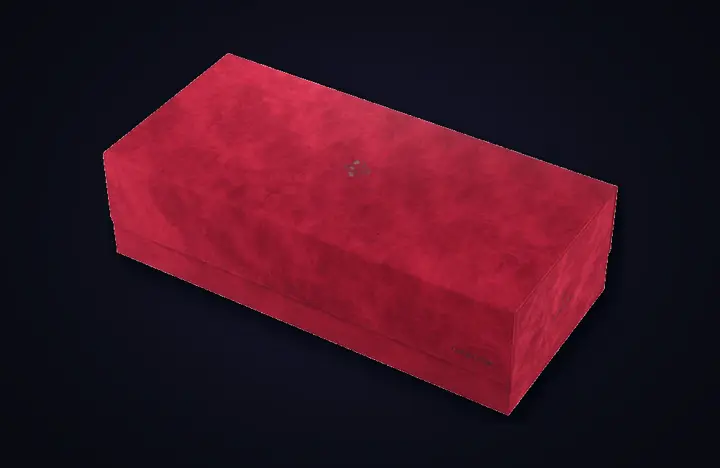 GameGenic Deck Box – Dungeon Convertible: Red 1100CT – Durable and Sturdy TCG, OCG