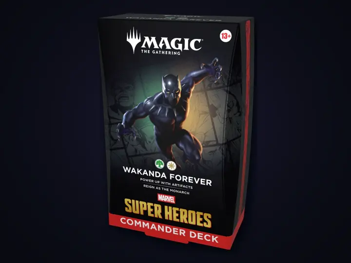 Magic: The Gathering Marvel Super Heroes Commander — Wakanda Forever, standard edition