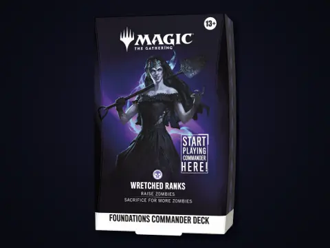Magic: The Gathering Foundations Commander — Wretched Ranks