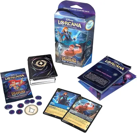 Disney Lorcana: Ursula's Return Sapphire & Steel Starter Deck