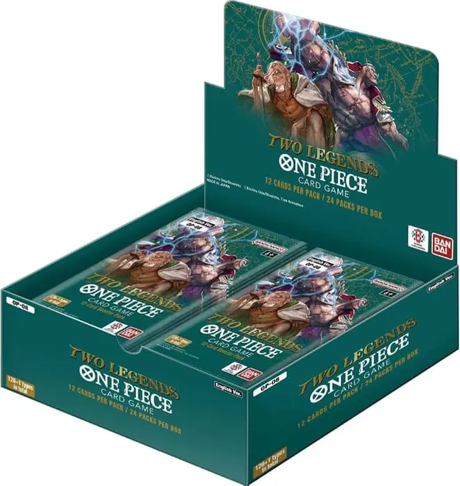 BANDAI One Piece Booster Display - Two Legends (OP-08)