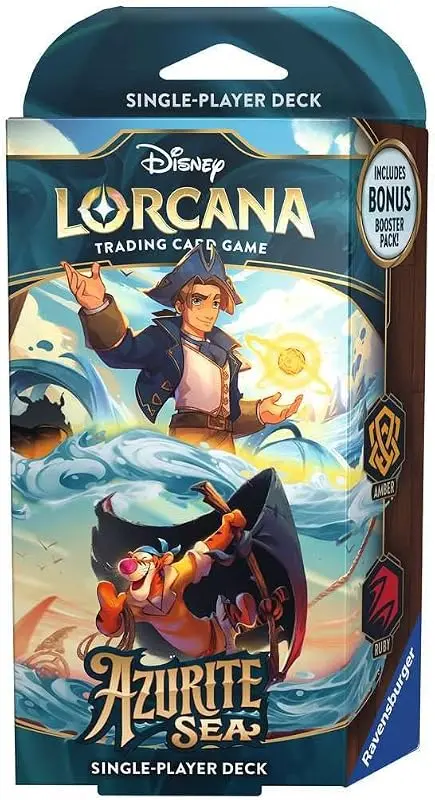 Disney Lorcana: Azurite Sea Amber & Ruby Starter Deck