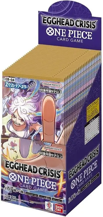 One Piece Card Game Egghead Crisis EB-04 Extra Booster Box - 24 Packs
