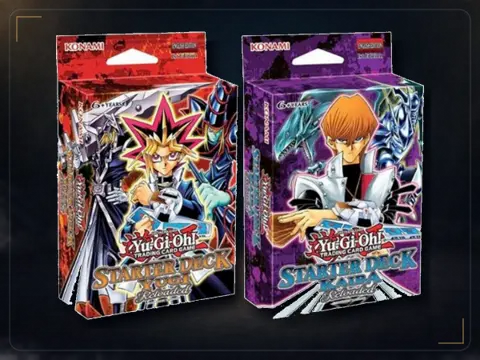 Yu-Gi-Oh KON7KRSD Yugi & Kaiba Reloaded Starter Decks-Set of 2, Multi
