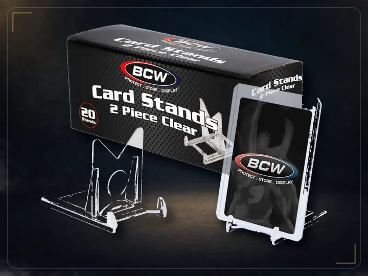 BCW 2-Piece Card Display Stands