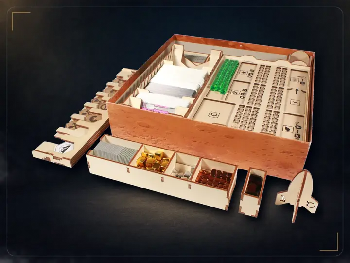 The Broken Token Terraforming Mars Compatible Base Game Organizer