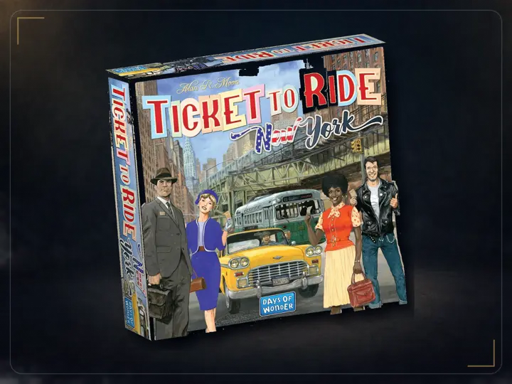 Ticket to Ride New York Board Game