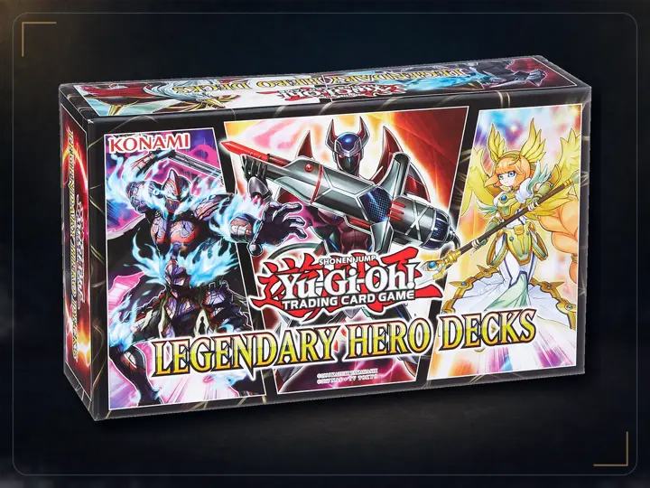Yugioh Legendary Hero Decks Trading Card Game