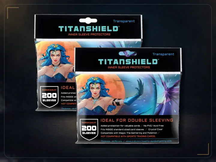TitanShield, Inner Sleeves, Perfect Fit Card Sleeves