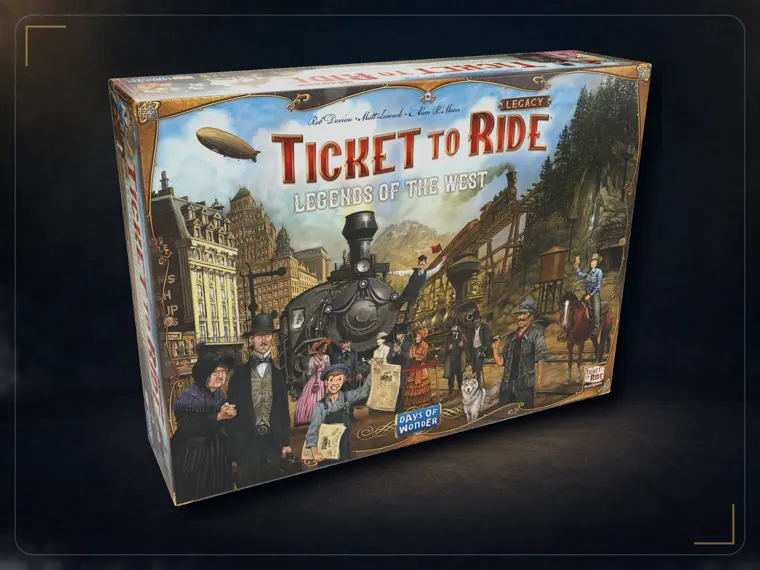 Ticket to Ride Legacy: Legends of the West Board Game