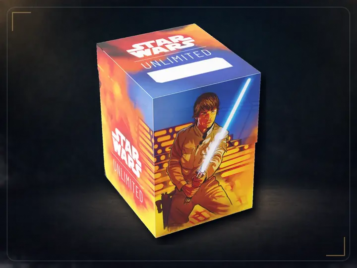 Star Wars Unlimited SOFT CRATE - Full-Color Printed & Officially Licensed Durable Deck Box