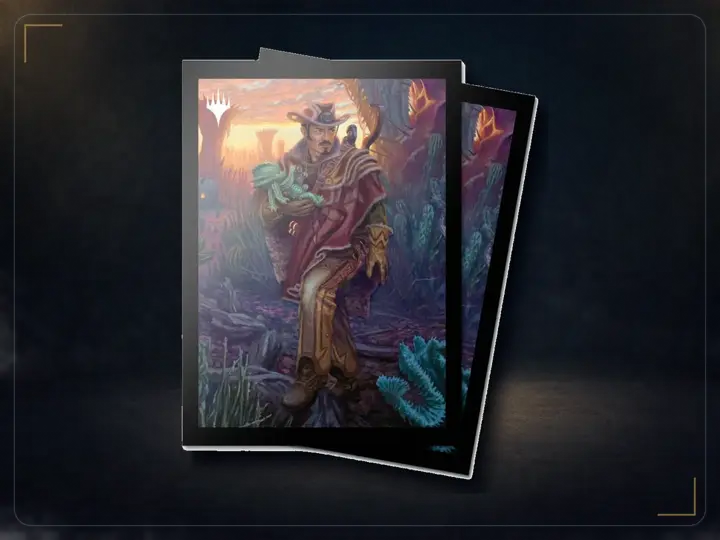Ultra PRO - Magic: The Gathering Outlaws of Thunder Junction 100ct ChromaFuion Standard Size Card Sleeves