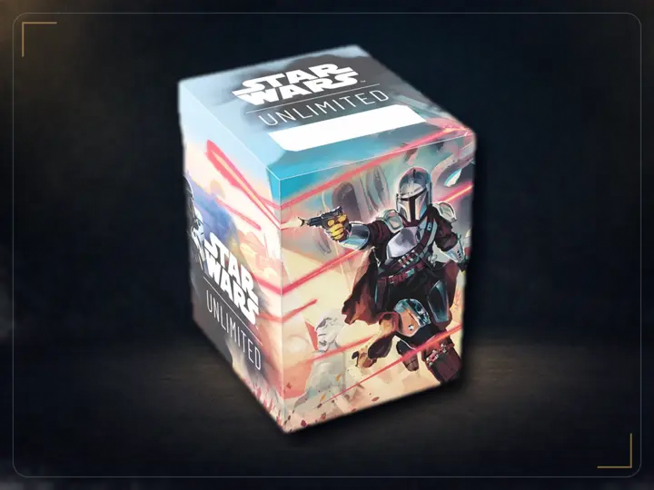 Star Wars Unlimited SOFT CRATE - Full-Color Printed & Officially Licensed Durable Deck Box