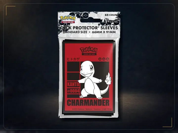 Ultra Pro Charmander 65ct Deck Protector Sleeves for Pokémon