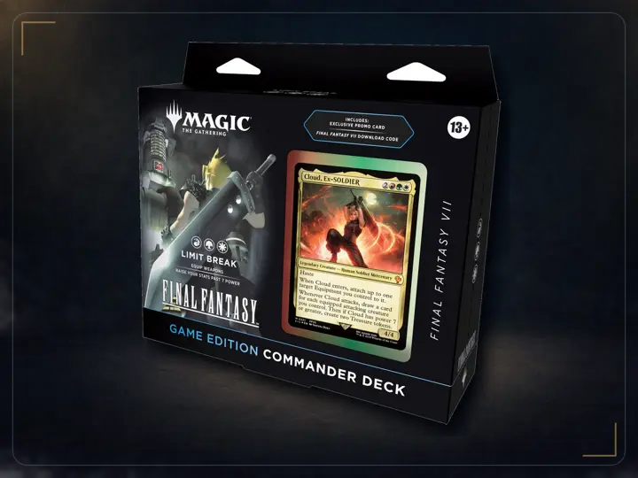 Magic: The Gathering Final Fantasy VII Commander Deck - Game Edition