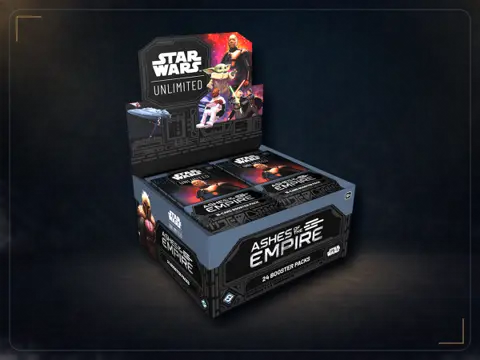 Star Wars: Unlimited - Ashes of the Empire Booster Display