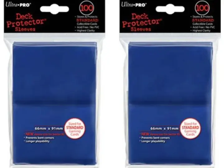 200 Ultra-Pro Blue Deck Protector Sleeves 2-Packs