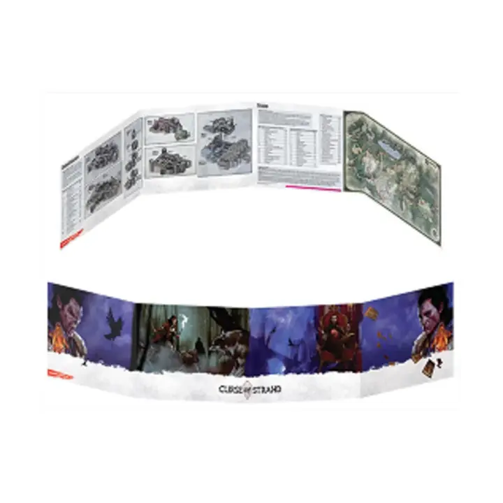Gale Force Nine Dungeons & Dragons - Curse of Strahd DM Screen, Multicolor