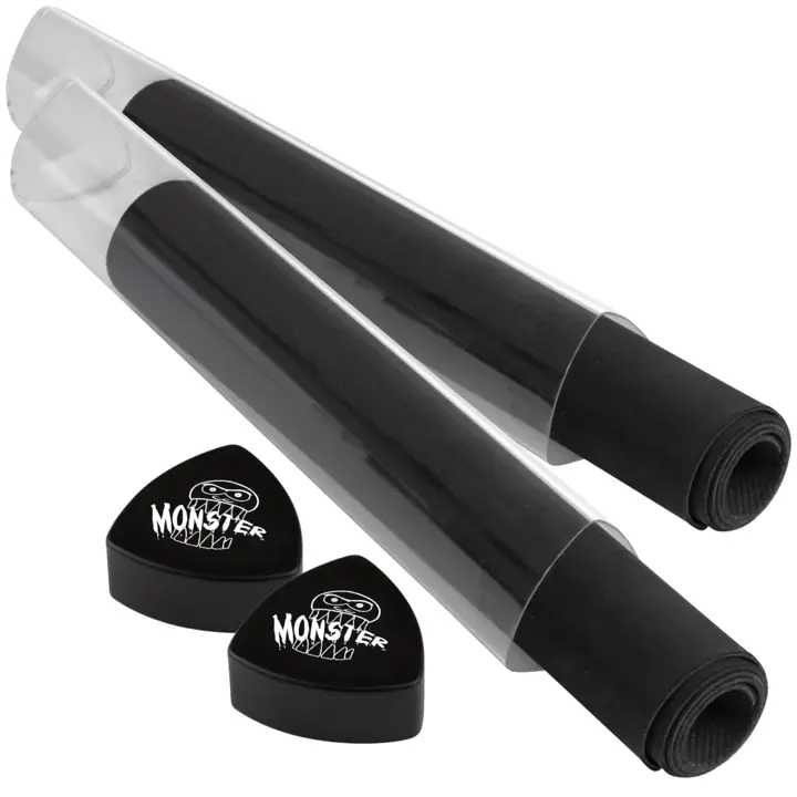 The Original Monster Prism Tube 2 Pack, Black - TCG Game Mat Storage