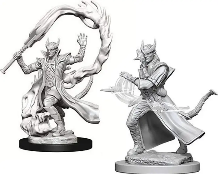 D&d Nolzur's Marvelous Unpainted: Tiefling Male Sorcerer