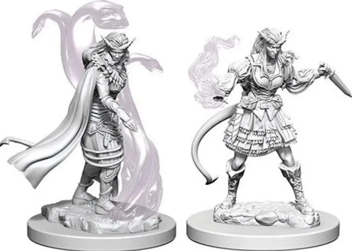 D&D Nolzur's Marvelous Miniatures: Female Tiefling Warlock