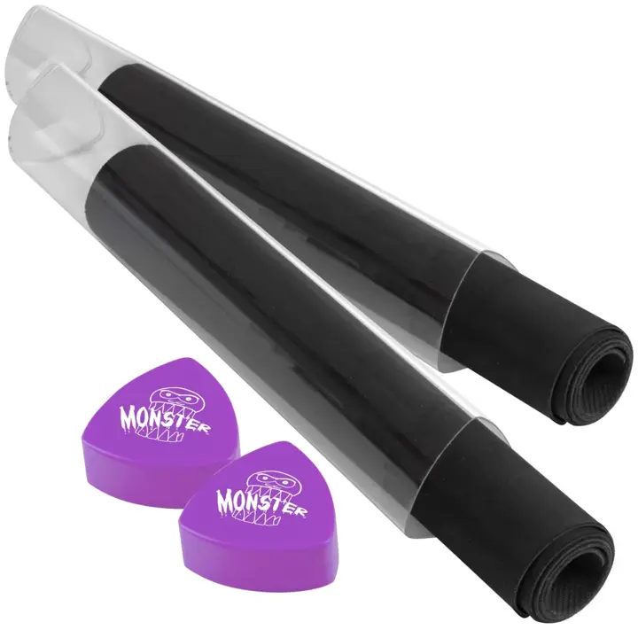 The Original Monster Prism Playmat Tube 2 PK, Purple, TCG Game Mat Storage