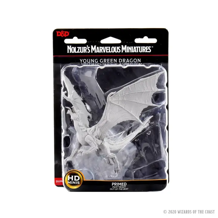 WizKids D&D Nolzur's Marvelous Miniatures: Young Green Dragon