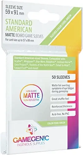 Matte Board Game Sleeves