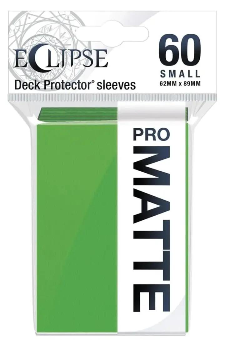 Ultra Pro - Eclipse Matte Small Sleeves 60 Count (Lime Green)