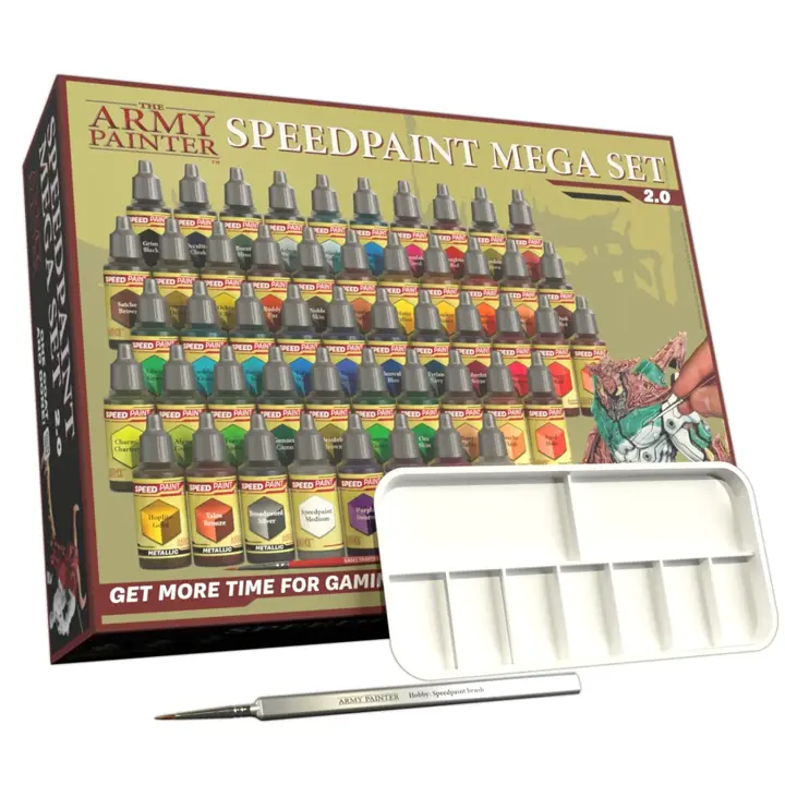 The Army Painter, Speedpaint Mega Set 2.0 Combo, 50 x 18 ml