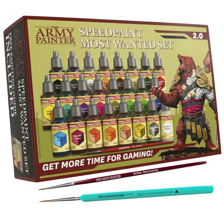 The Army Painter, Speedpaint Most Wanted Set 2.0 Combo, 24 x 18 ml