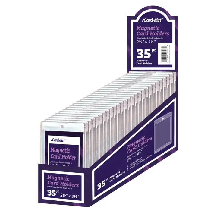 /CARD·DICT 25ct Magnetic Card Holder Compatible with Trading Cards