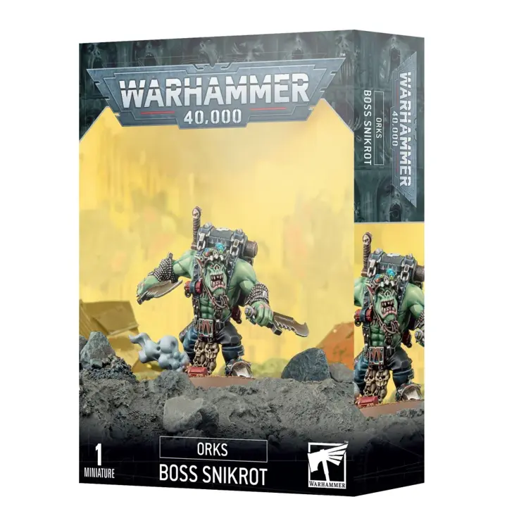 Warhammer 40,000: Orks Boss Snikrot Miniature for 40K