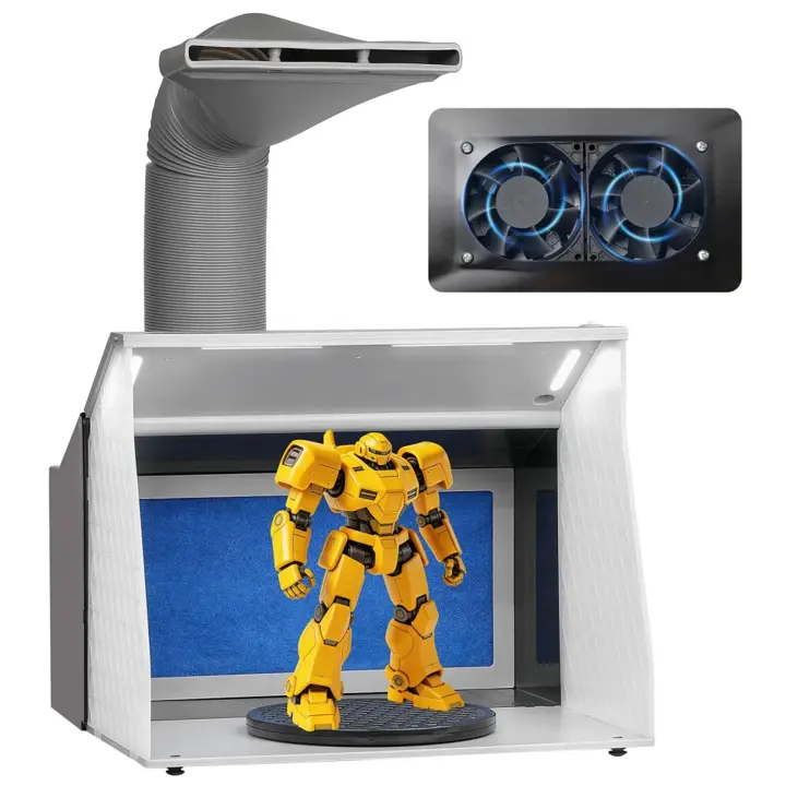 VEVOR Airbrush Spray Booth Portable Hobby Airbrush Paint Spray Booth Kit