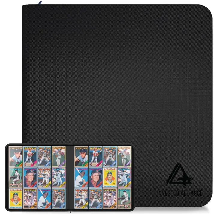 Premium TCG Card Binder For 480 Side Loading Pockets, 12-pocket