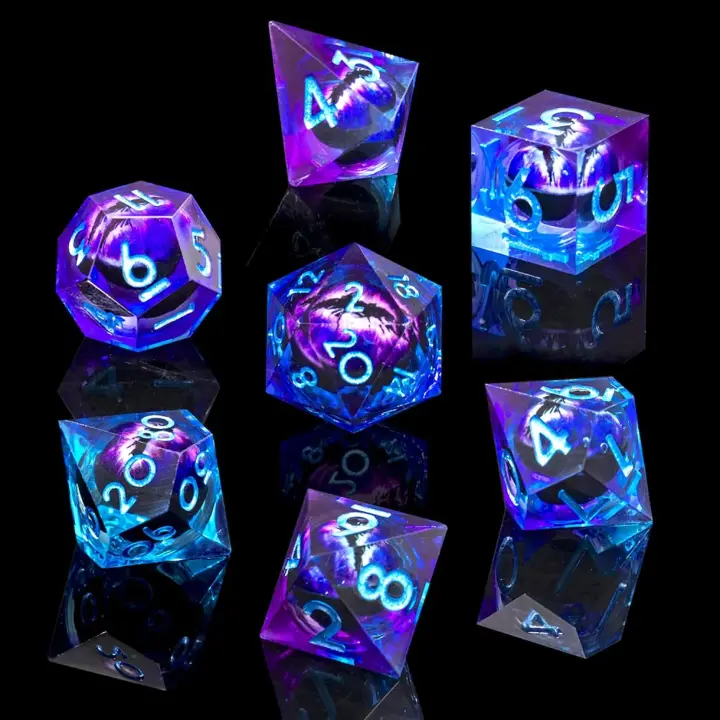 Beholder's Dragon Eye DND Dice Set