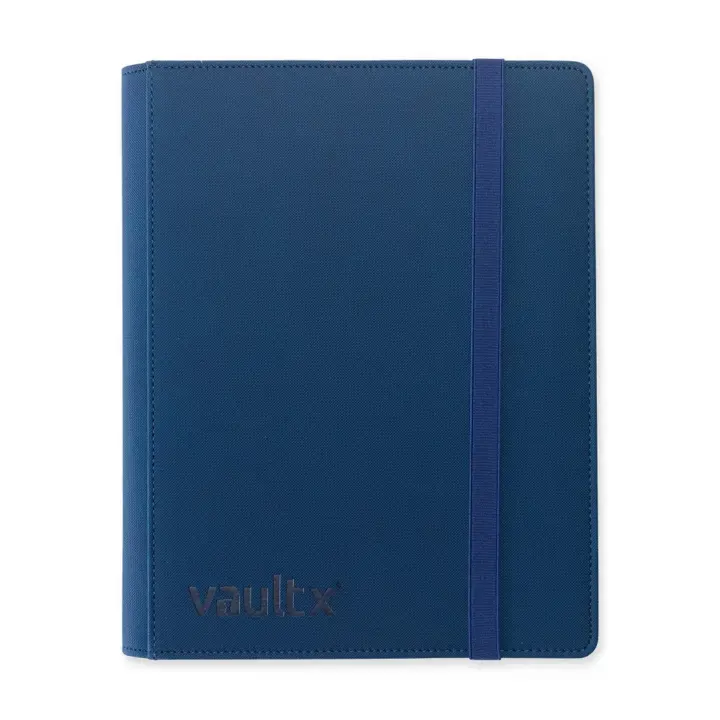 Vault X 9 Pocket Strap Trading Card Binder 360 Cards Exo-Tec (Blue)