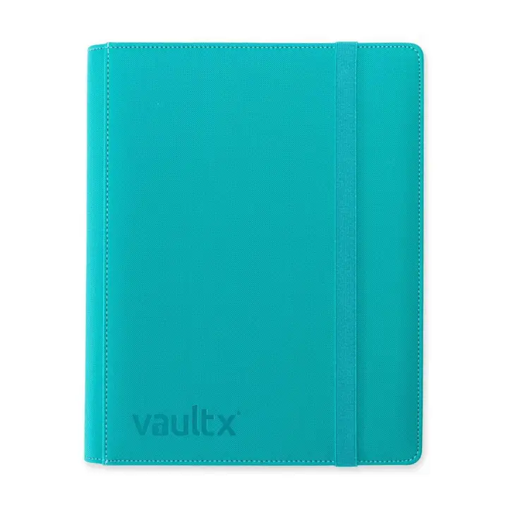 Vault X 9 Pocket Strap Trading Card Binder 360 Cards Exo-Tec (Teal)